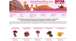 Desktop Screenshot of jaipurflowershop.com